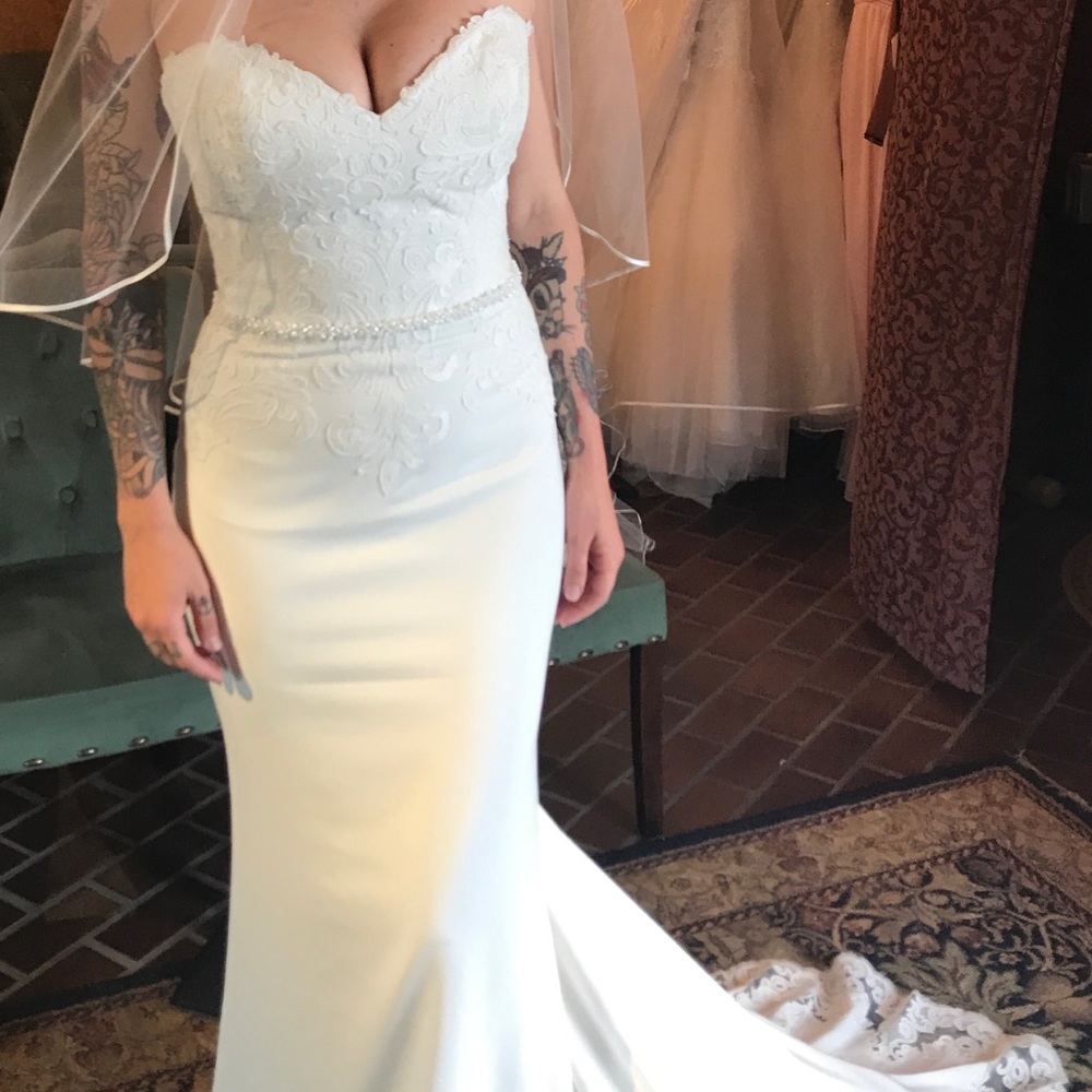 Unaltered Wedding dress